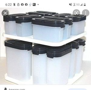 NEW Tupperware spice shaker with carousel